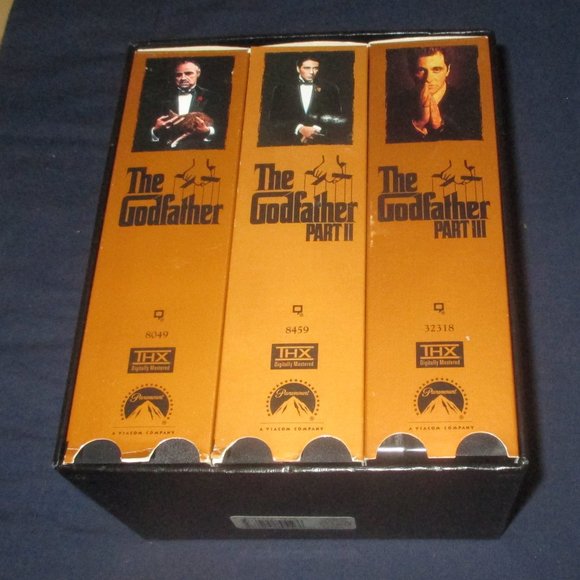 The Godfather Collection Parts 1-3 (VHS, 1992, 6-Tape Set) - Picture 1 of 9